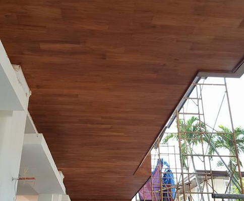 Teak Wood Ceiling