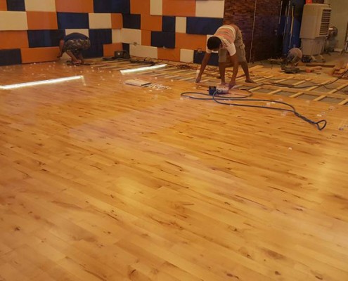 installation junckers sports flooring manila