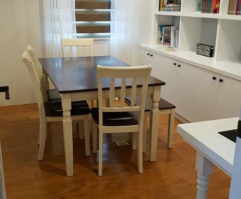 oak flooring stained